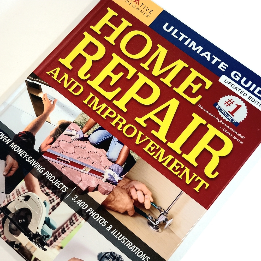 Creative Homeowner Ultimate Guide Home Repair & Improvement Hard Cover Book NWT